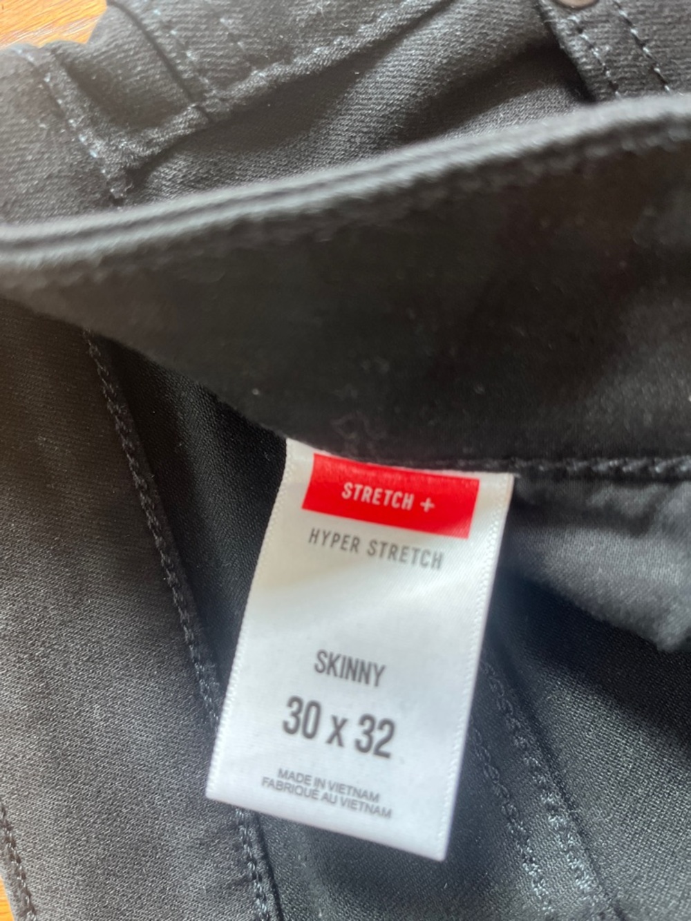 Express Black Super Stretch Skinny Jeans - Picture 3 of 6